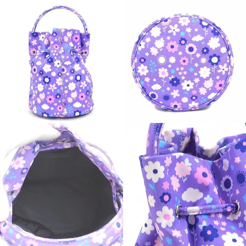 Balenciaga Wheel XS Canvas Shoulder Bag Purple Multicolor - Picture 3 of 4